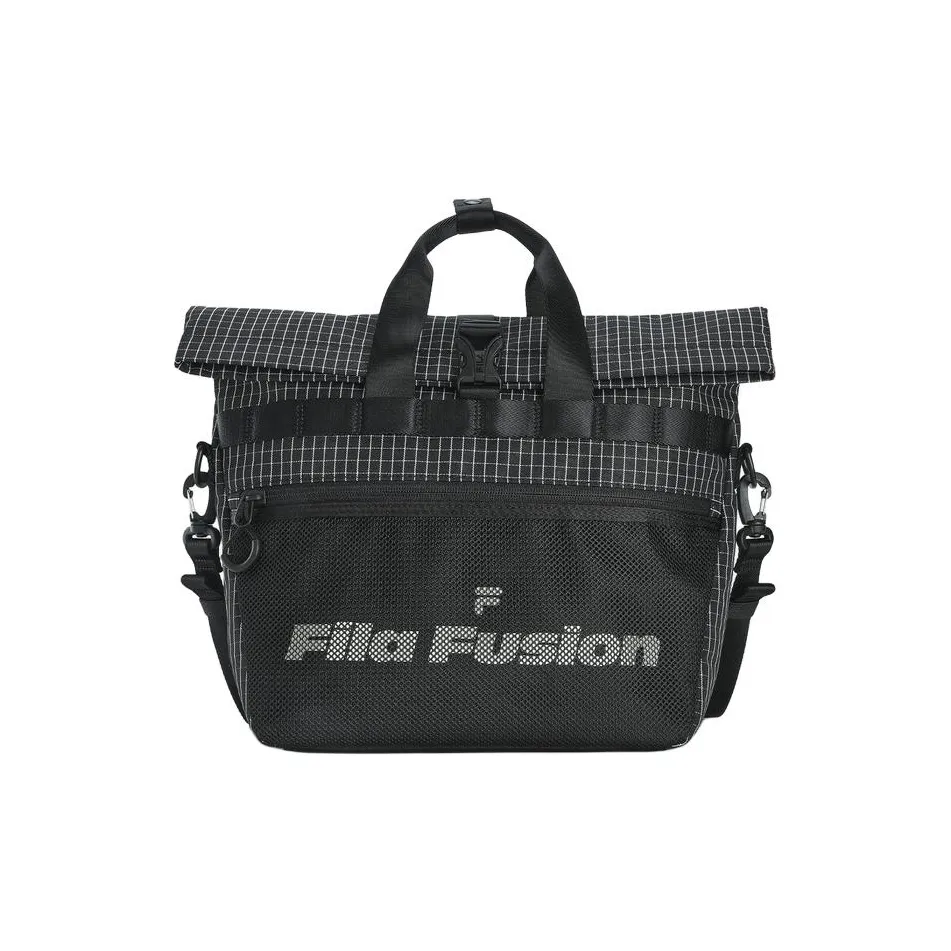 FILA FUSION Ткань Сумка через плечо Сумка Экстра Маленькая Унисекс Темно-черная