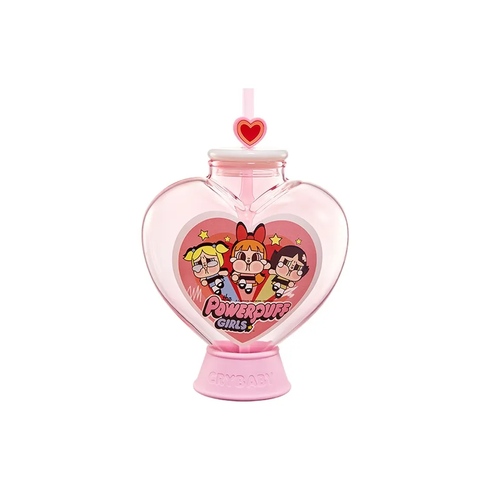 POP MART Коллаборация CRYBABY X The Powerpuff Girls Collection Сердце Кружка Trend Основанные Продукты