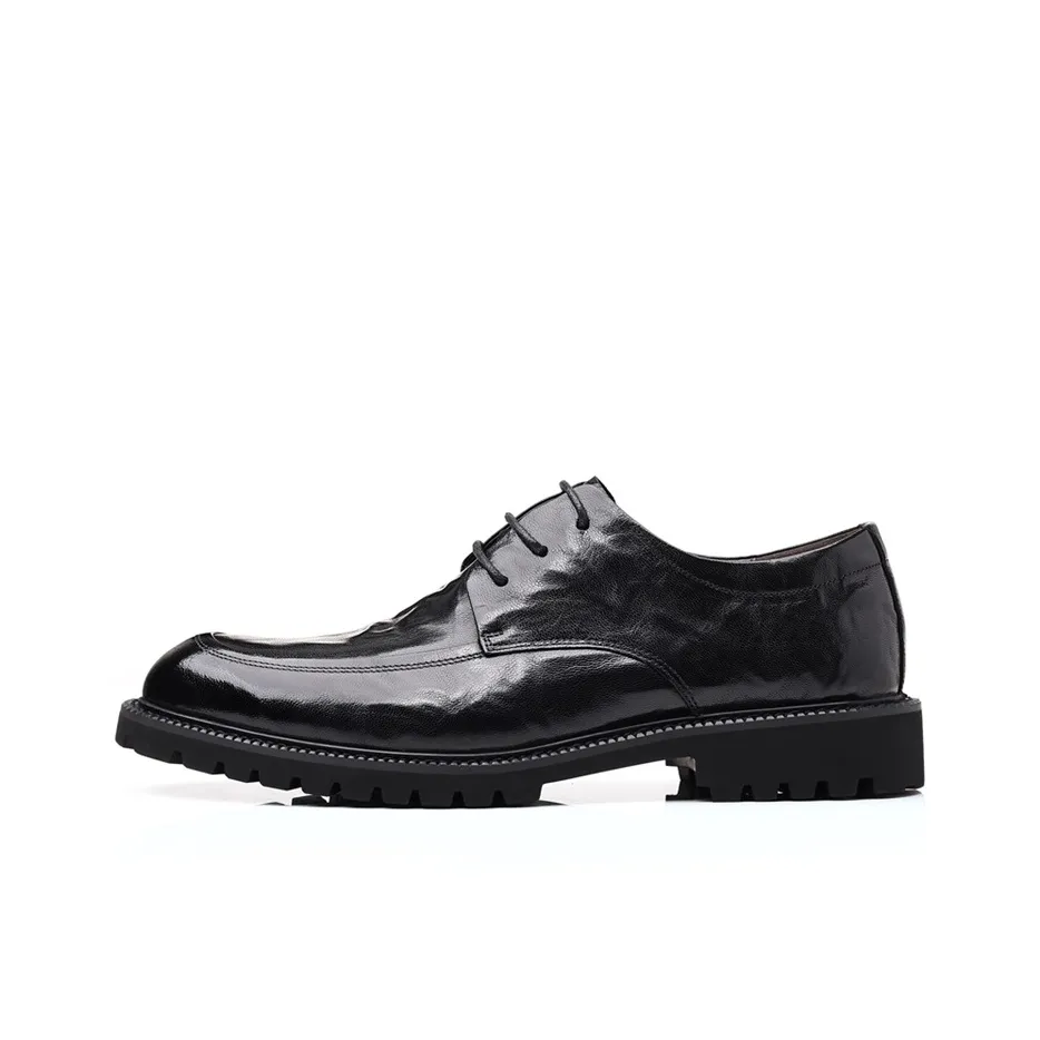 Lady's House Dress Shoes Men's Low Top Black, Brown