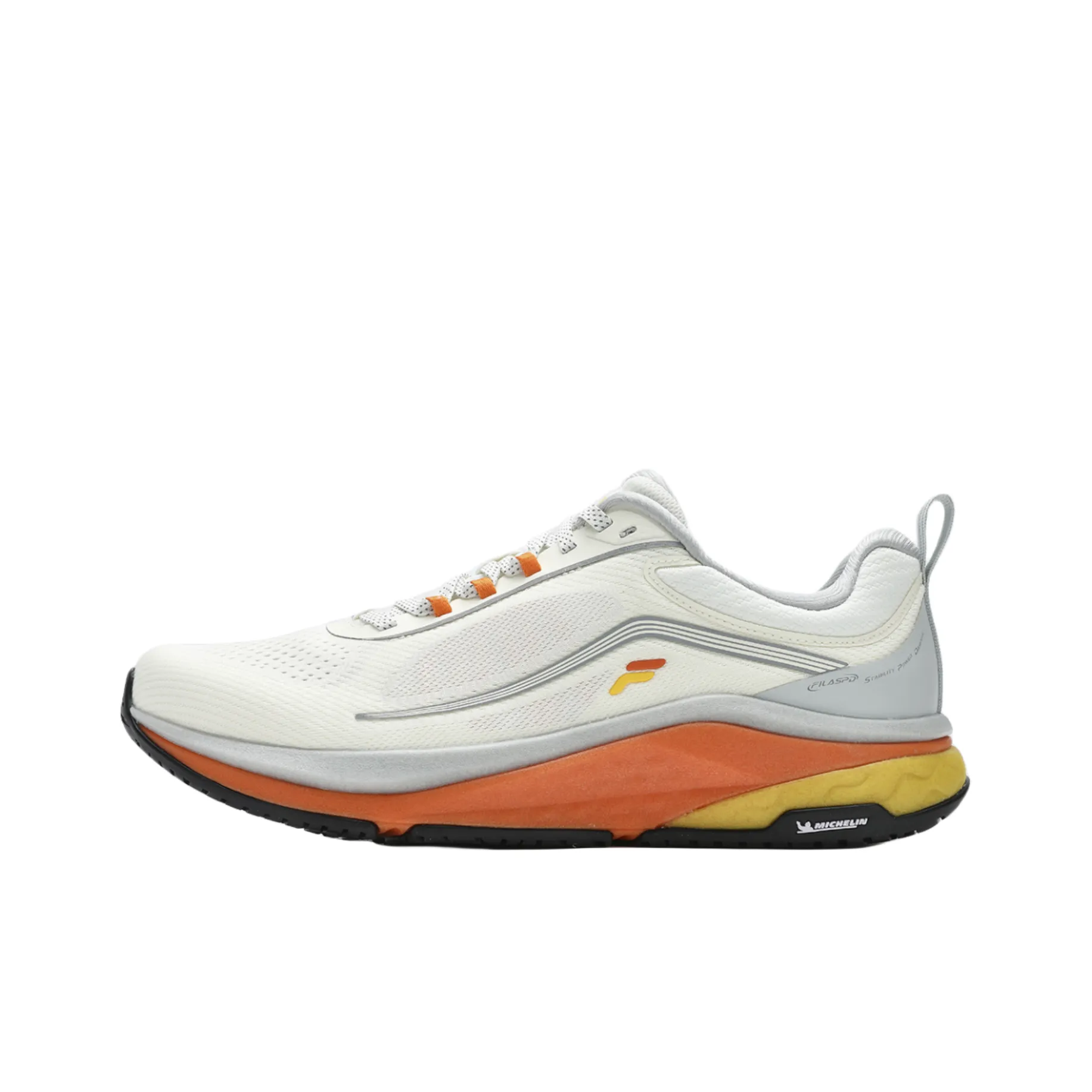 FILA SPD PANTHER 2 Low Top Casual Running Shoes Men's Cream White