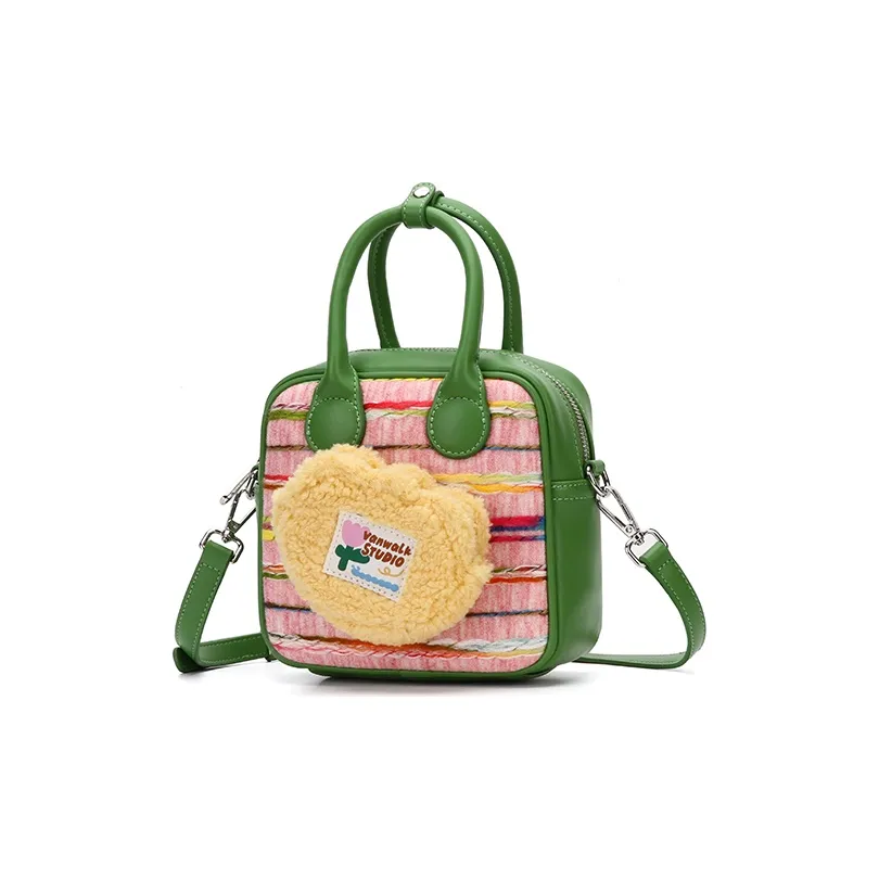 VANWALK PU Crossbody One Shoulder Handbag Regular Women's