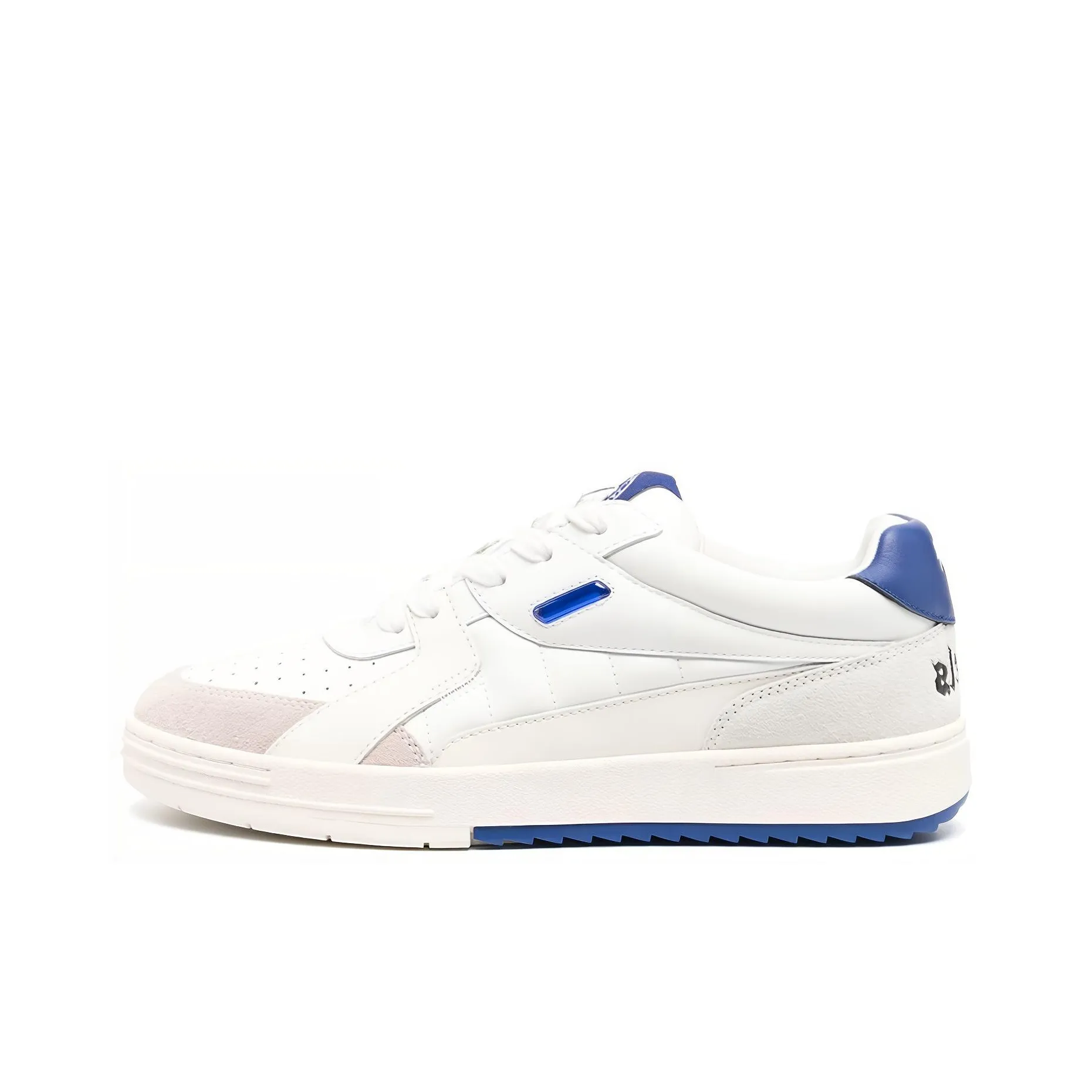 PALM ANGELS Palm University Sneaker White Blue
