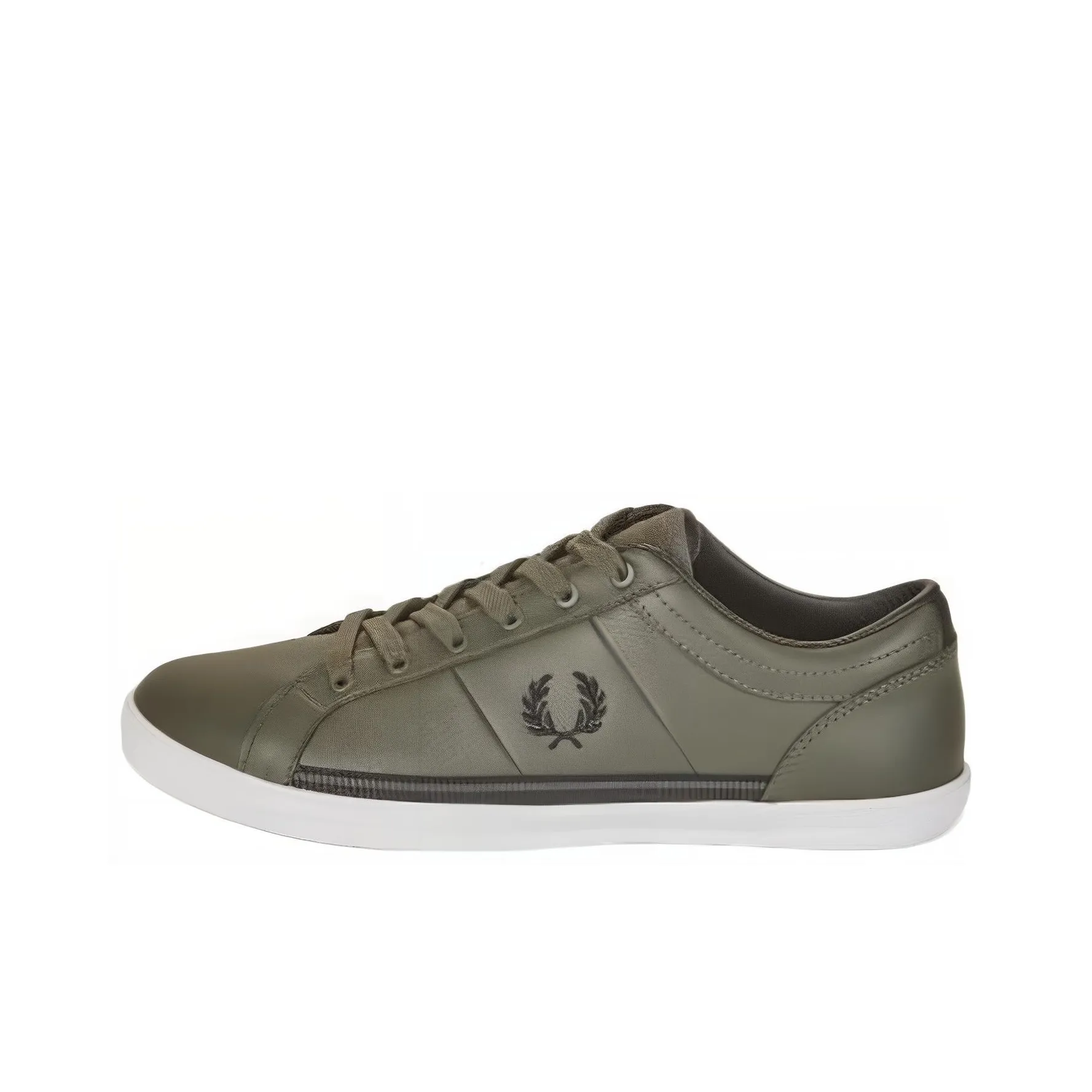 FRED PERRY Low Top Skateboard Shoes Men's Green