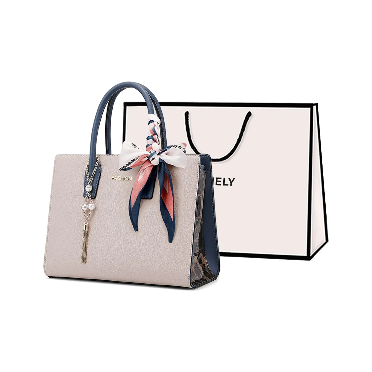 COMELY Коровья кожа с синтетической кожей сумка обычный женский экрю