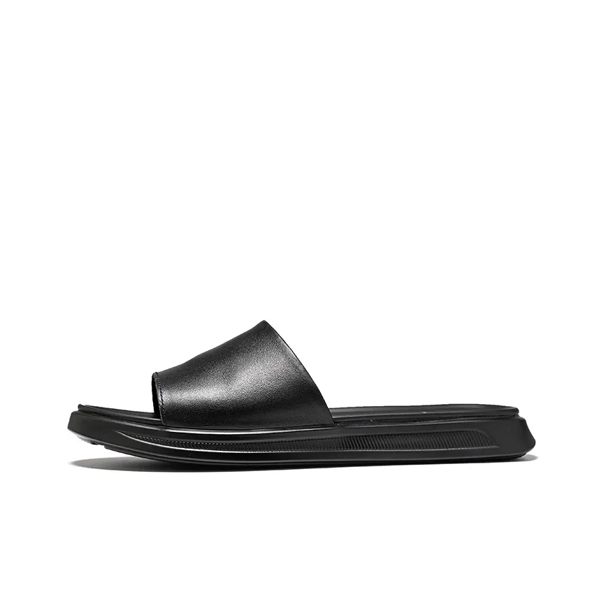 Beidouniao Slide Slippers Men's Black