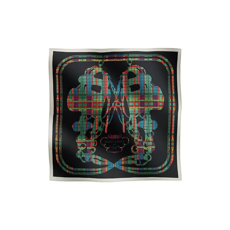 HERMES Шелковые шарфы для женщин многоцветные