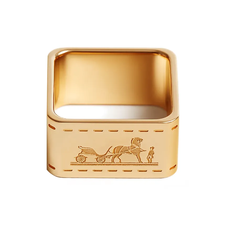 Hermes Bolduc Розово-золотой Покрытый Латуньные Аксессуары Женские