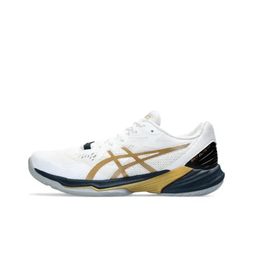 Asics Sky Elite FF Кроссовки для тренировок Низкие Белые, золотые, черные Мужские