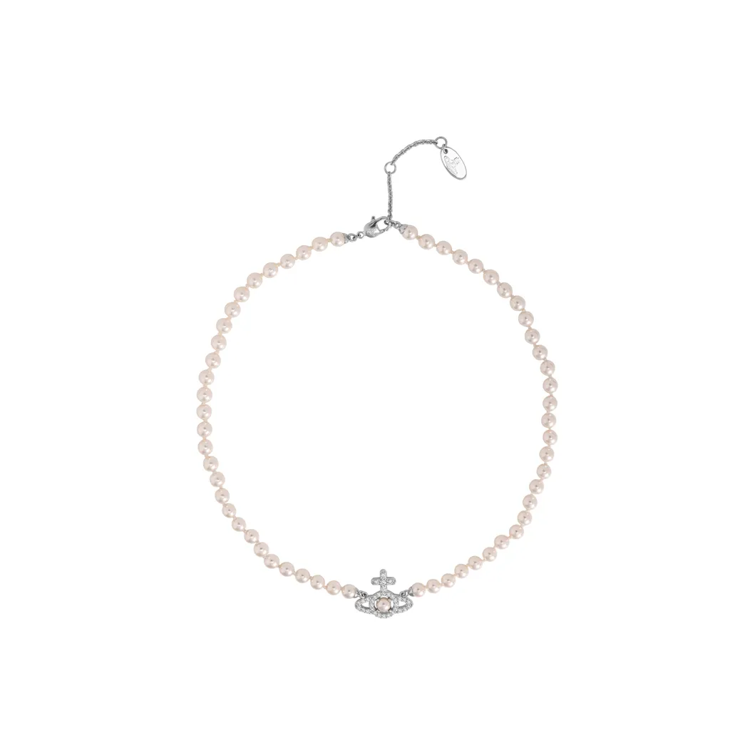 Vivienne Westwood Mini Bas Relief Pearl Necklace