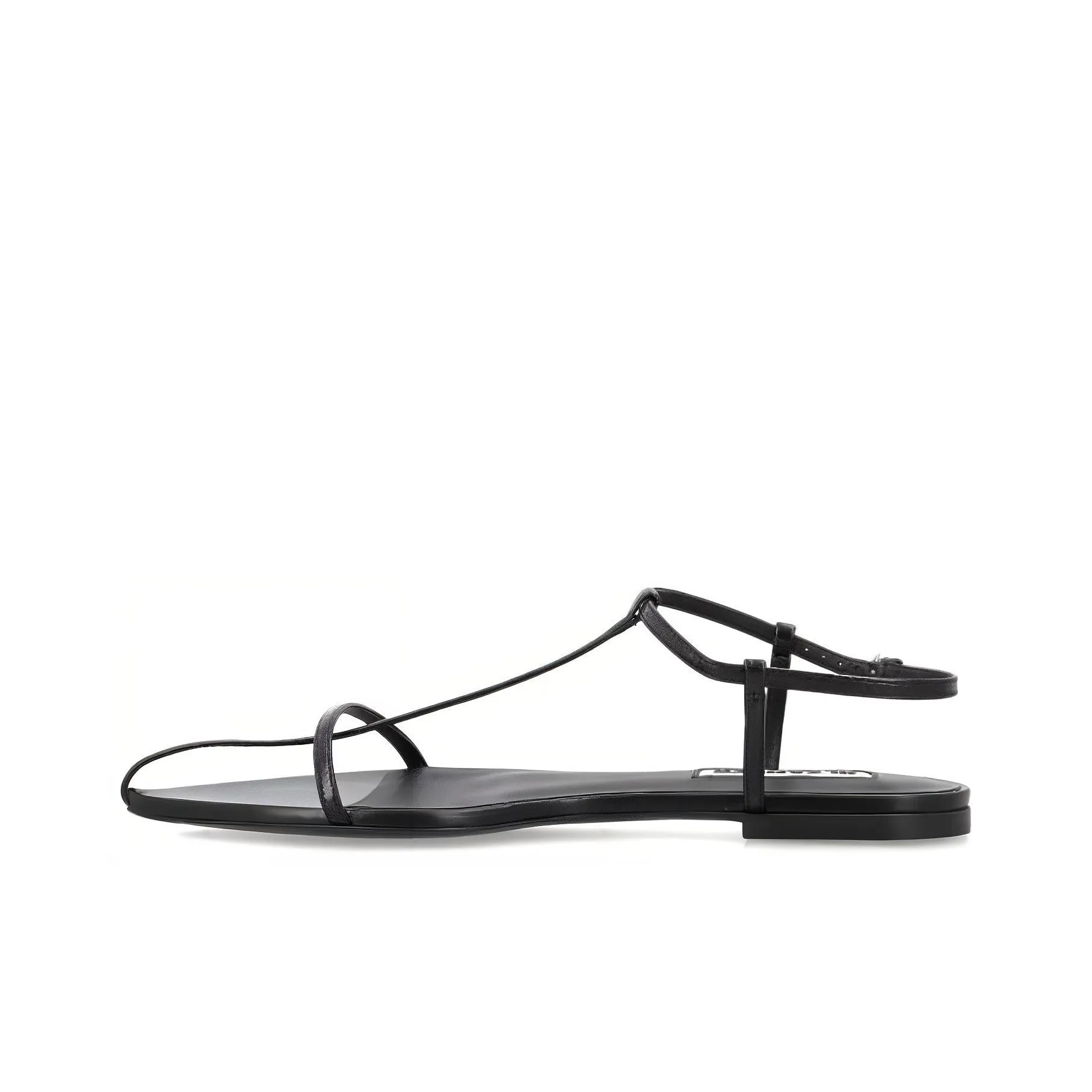 JIL SANDER Caged Leather Sandals