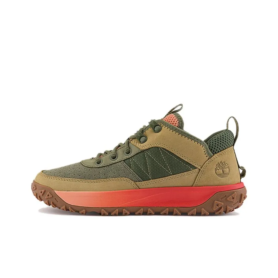 Timberland Greenstride Motion 6 Low Waterproof Hiking Boots 'Beige Nubuck' Women's