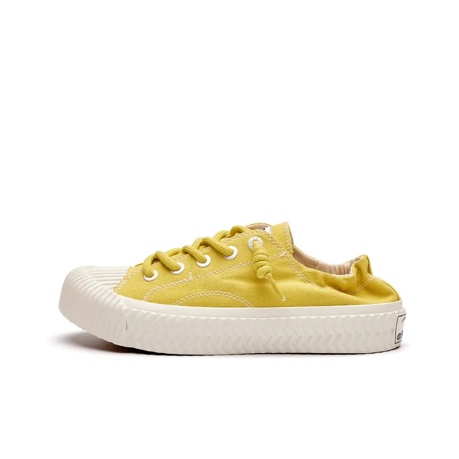 Excelsior Low-Top Canvas Shoes Yellow Mustard Unisex Экселсиор Низкие Кеды Унисекс Желтый Горчичный