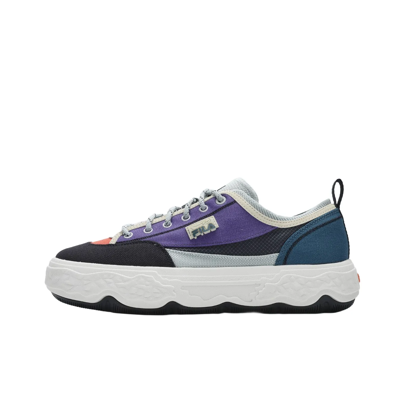 FILA MODERNO Low Top Canvas Shoes Men's Blue Purple