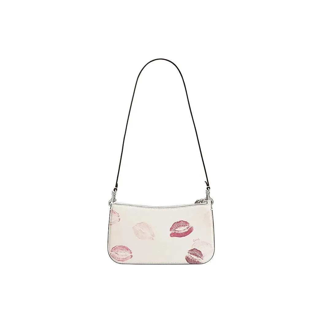 COACH Penn Коровья кожа Сумка через плечо Маленькая сумка на плечо Женская серебряная и мелевая разноцветная