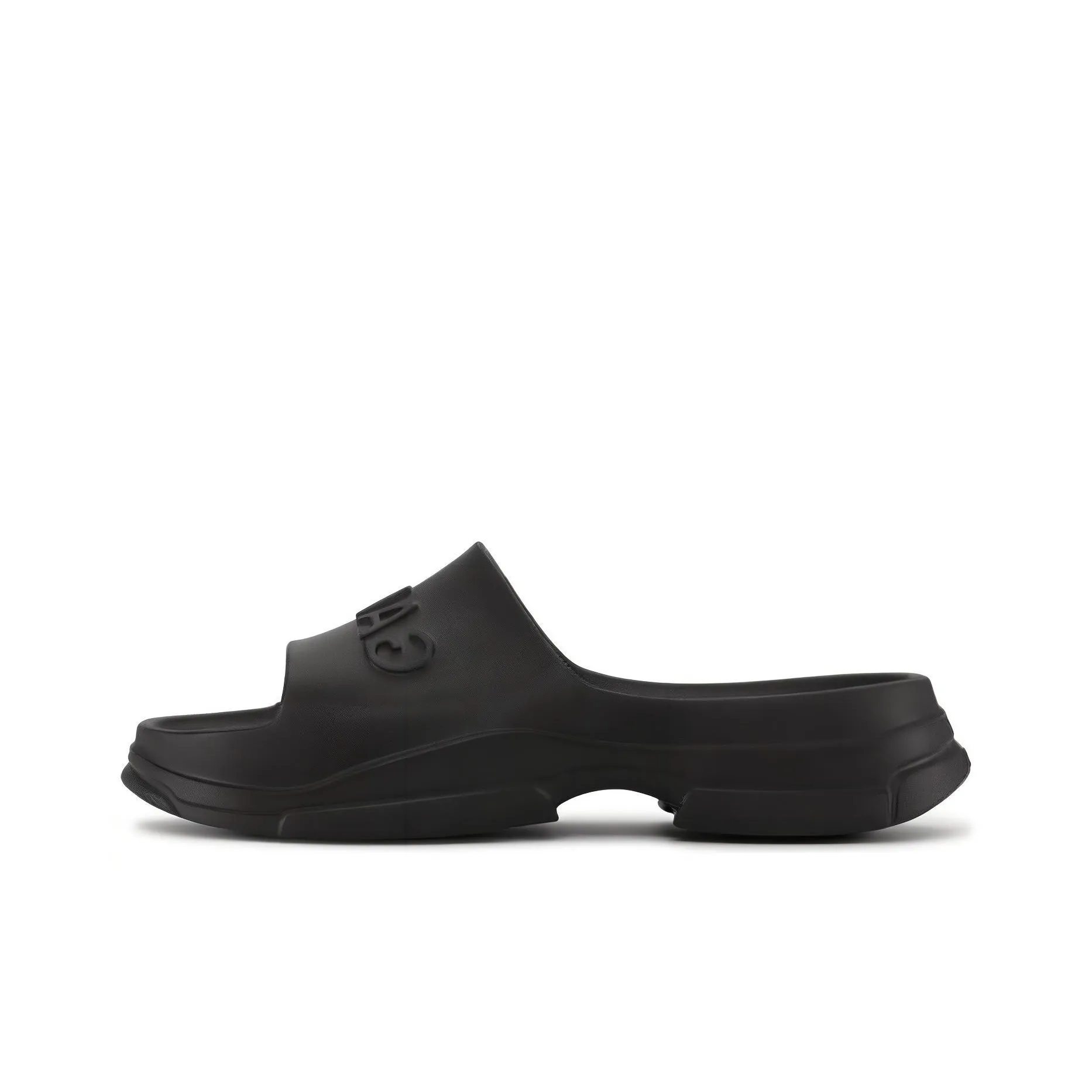 GANNI Logo-embossed Chunky Slides