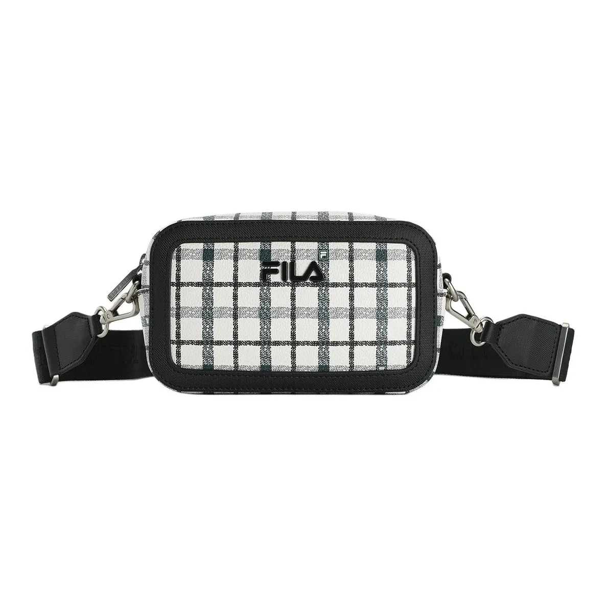 FILA Polyurethane Shoulder Bag Crossbody Bag Extra Small Women's Steam White