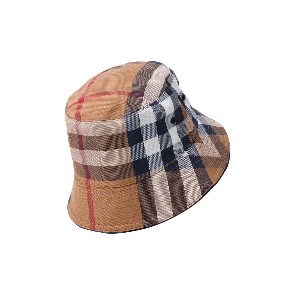 Burberry Check Pattern Bucket Hat