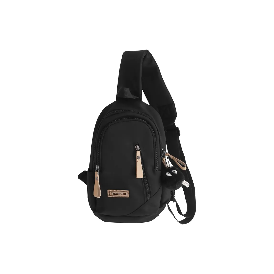 NIGEER Nylon Shoulder Bag, Crossbody Bag, Sling Bag Regular Unisex Black/White/Coffee/Khaki/Red