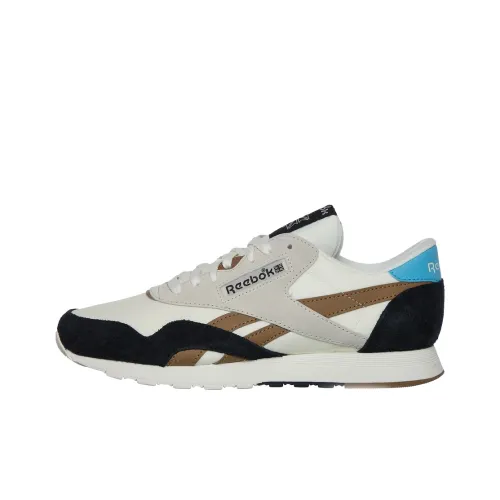 Reebok Classic Nylon Беговые кроссовки Низкие Белый Черный Унисекс