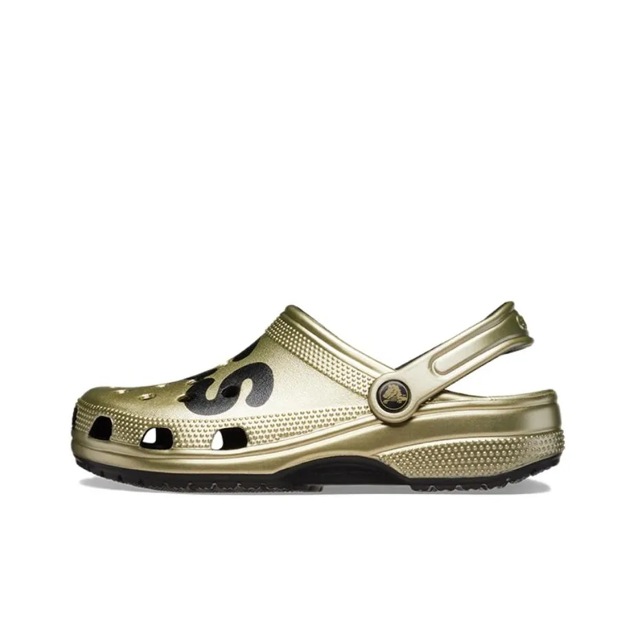 Crocs Сабо Золотой Унисекс