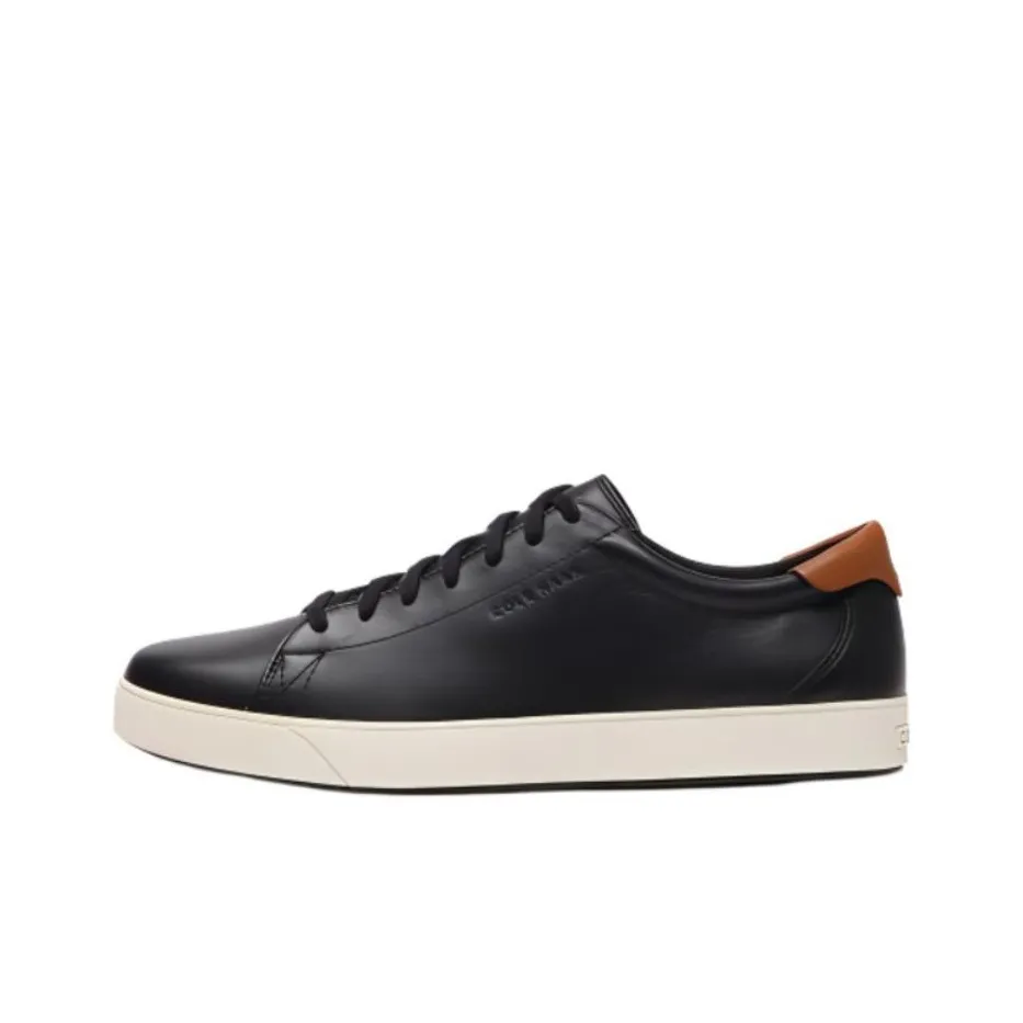 COLE HAAN Low Top Skateboard Shoes Men's Black