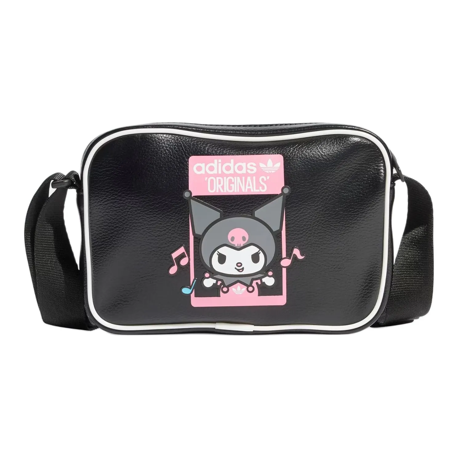 Adidas Originals Полиуретан Сумка через плечо Маленькая Женская Черная