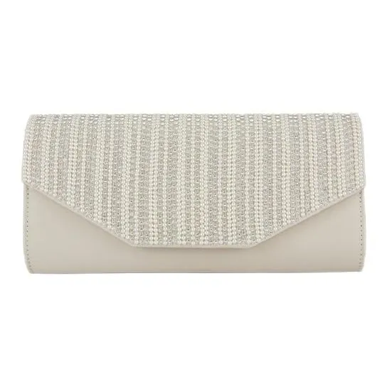 RiotLILY Ткань Клатч Женская Белая