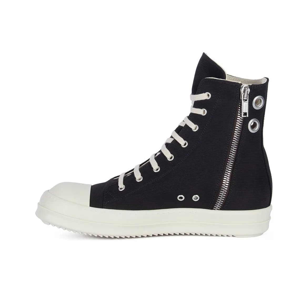 RICK OWENS/RO Lightweight High Top Skateboard Shoes Men's Black