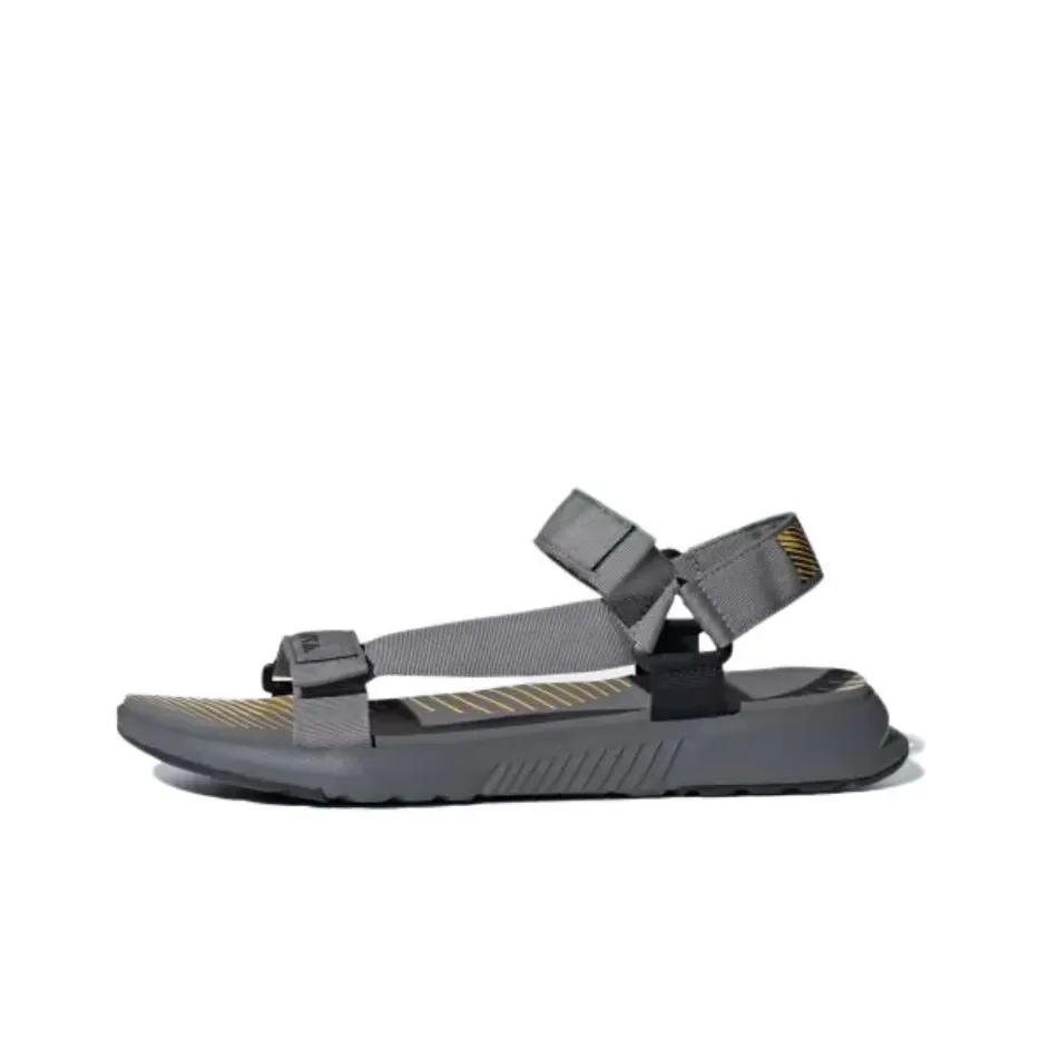 Adidas Terrex Hydroterra Light Sandals Charcoal Solid Grey Charcoal Semi Spark