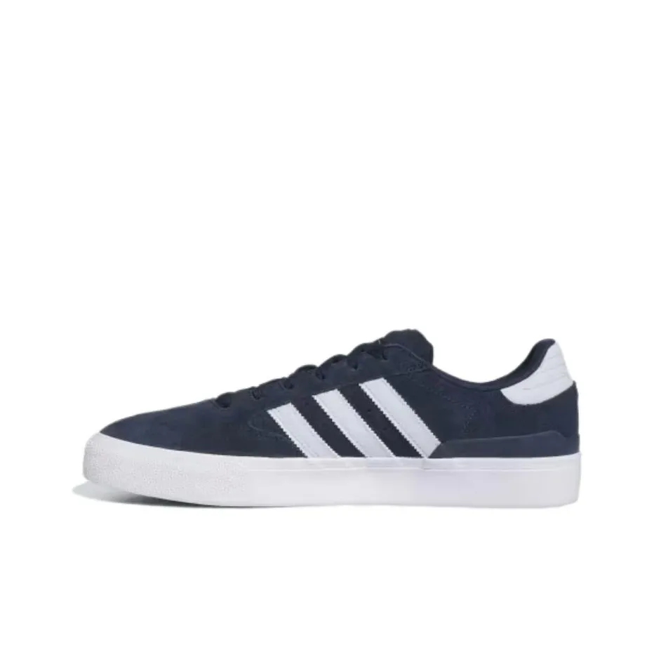 Adidas Busenitz Vulc Ii Collegiate Navy Halo Blue Gold Foil
