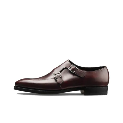 JOHN LOBB Туфли Низкие Красно-коричневые Мужские
