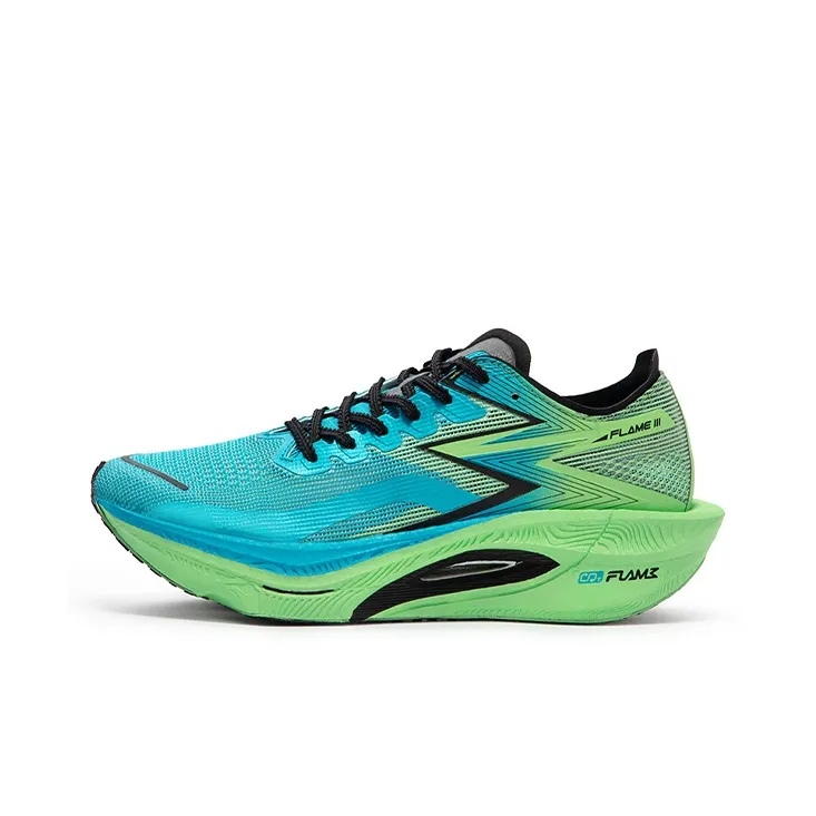 361° Fly Burn 3 Cushioned Slip Resistant Abrasion Resistant Breathable Low Top Casual Running Shoes Garavani Unisex Harmony Blue
