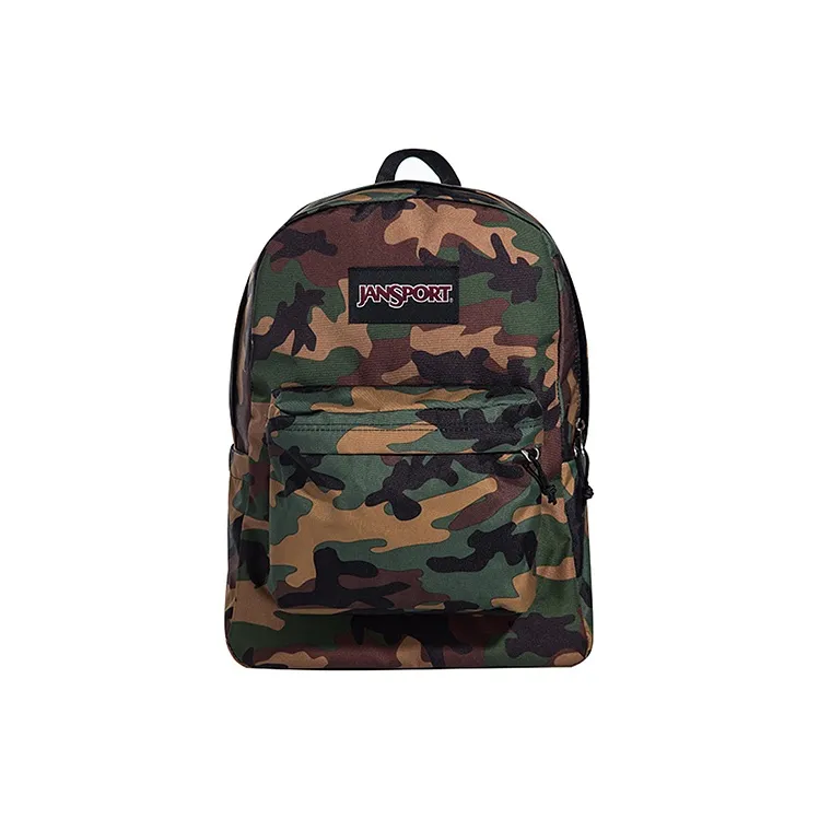 JanSport Polyester Backpack Medium Size Unisex Multicolor