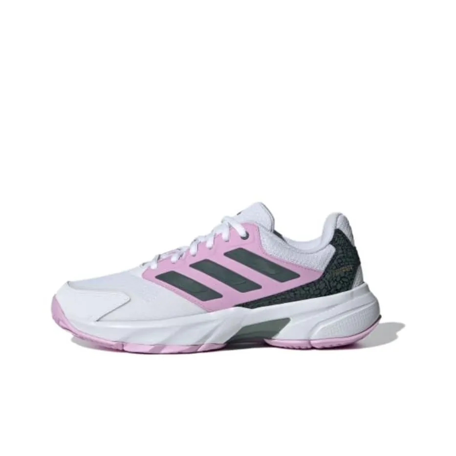 Adidas Courtjam Control 3 Bronze Strata Legend Ink Bliss Lilac Women's