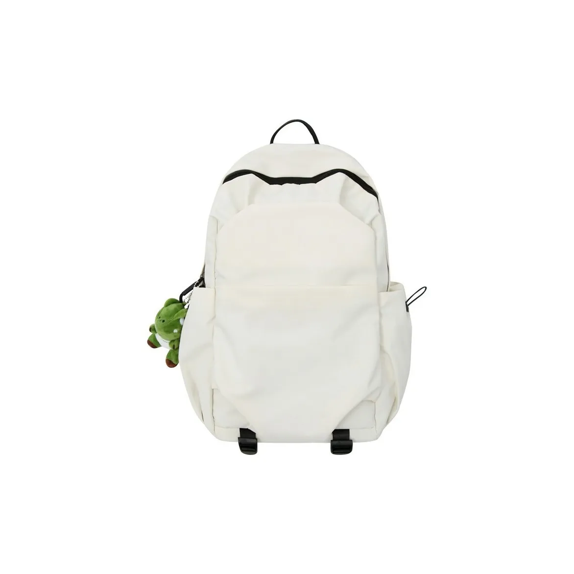 GEERDUN Nylon Backpack Unisex White/Blue/Black