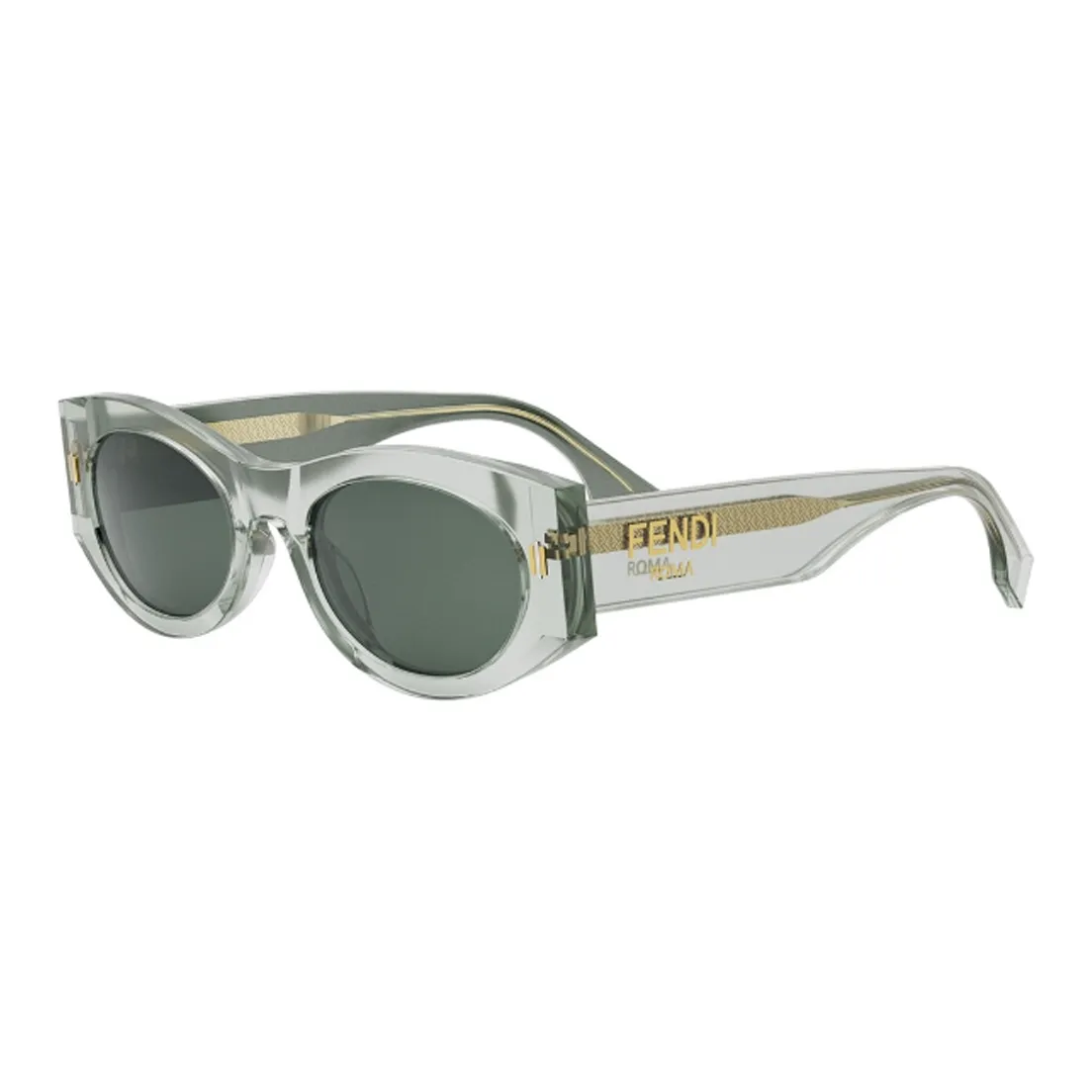 FENDI Oval Frame Sunglasses