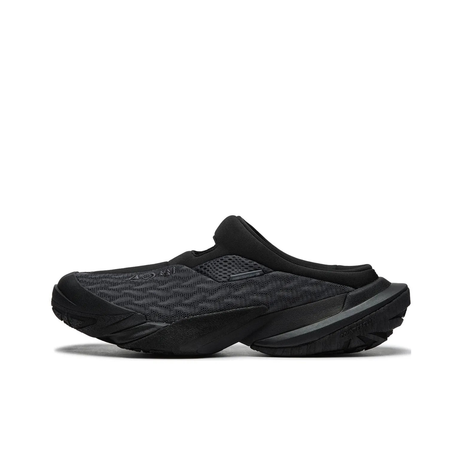LiNing CF Tracing Collection Hiking Slipper Cushioning Wear Resistant Low Top Casual Shoes Unisex Black