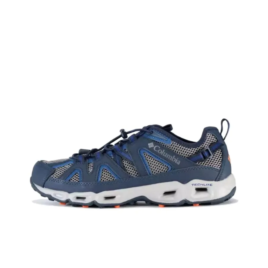 Columbia CREEL Outdoor Shoes Men Low-Top Blue Gray
