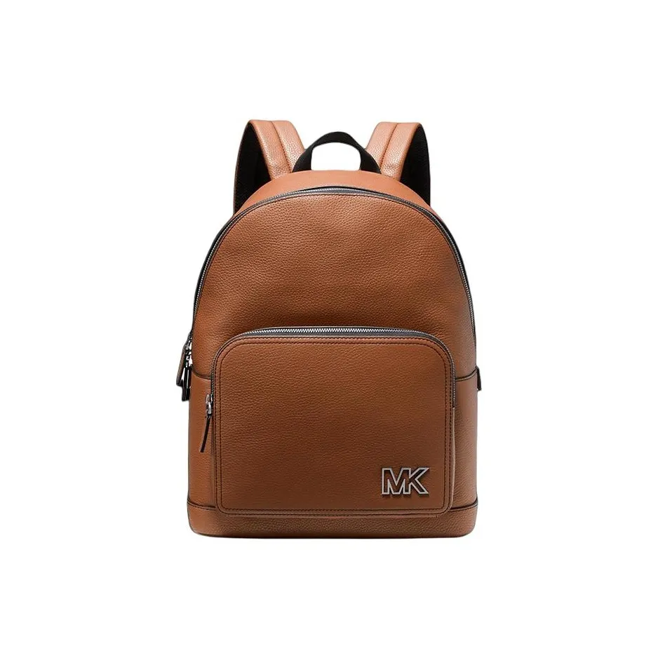 MICHAEL KORS MK Cooper Artificial Leather Backpack Men's Leather Brown
