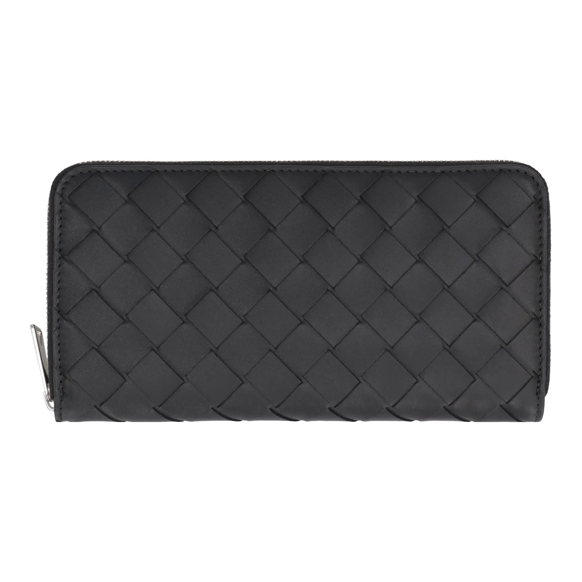Bottega Veneta Intrecciato Zip Around Wallet