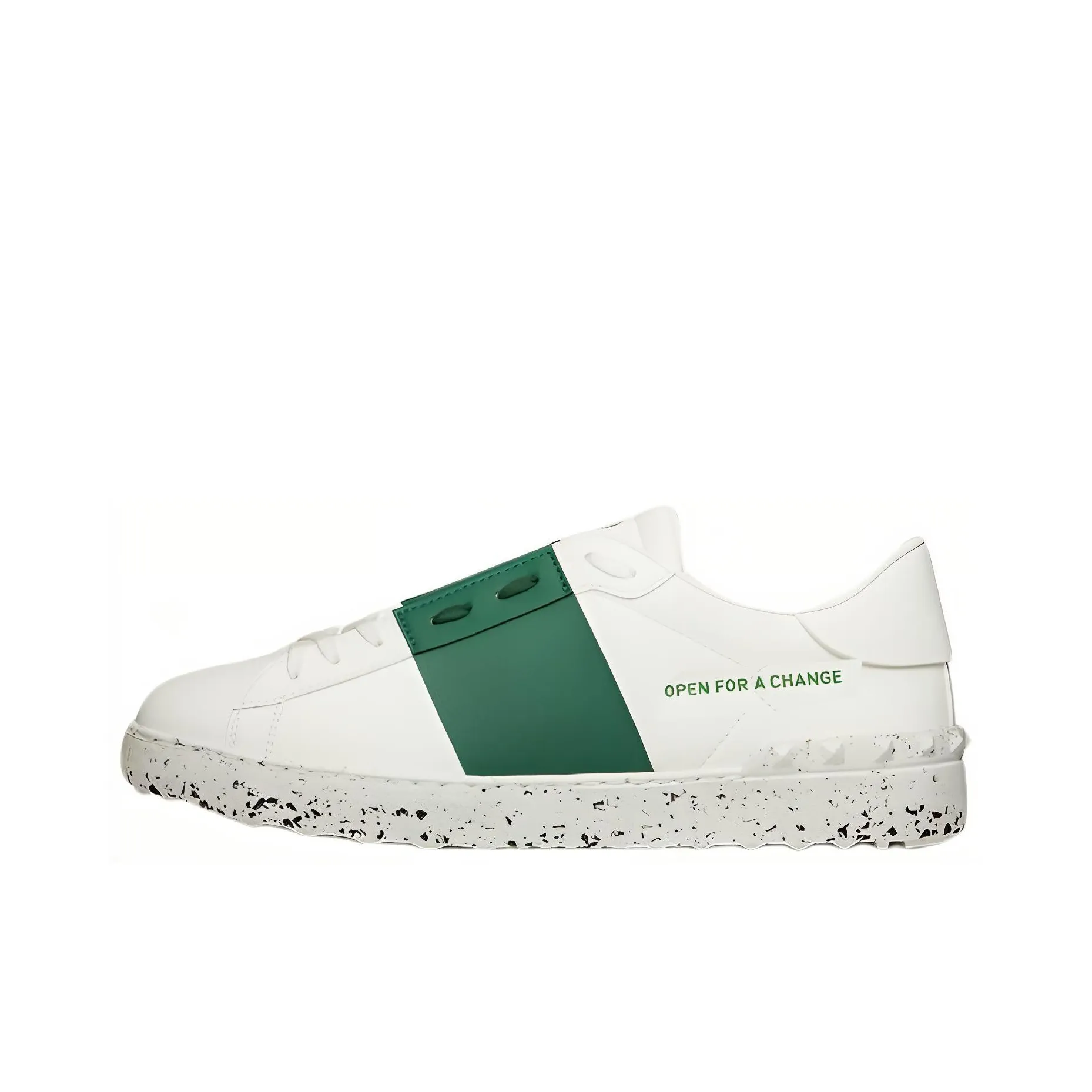 Valentino Open Sneaker 'Open For A Change - White Green'