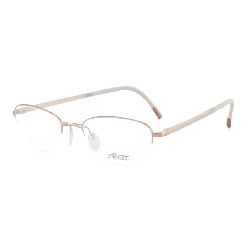 SILHOUETTE Титановый сплав Нерегулярная форма Оправы для очков Женские Золото