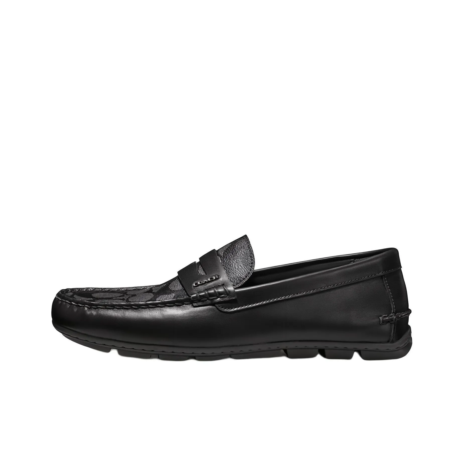 COACH Men's Casual Shoes Men's Low Top Black