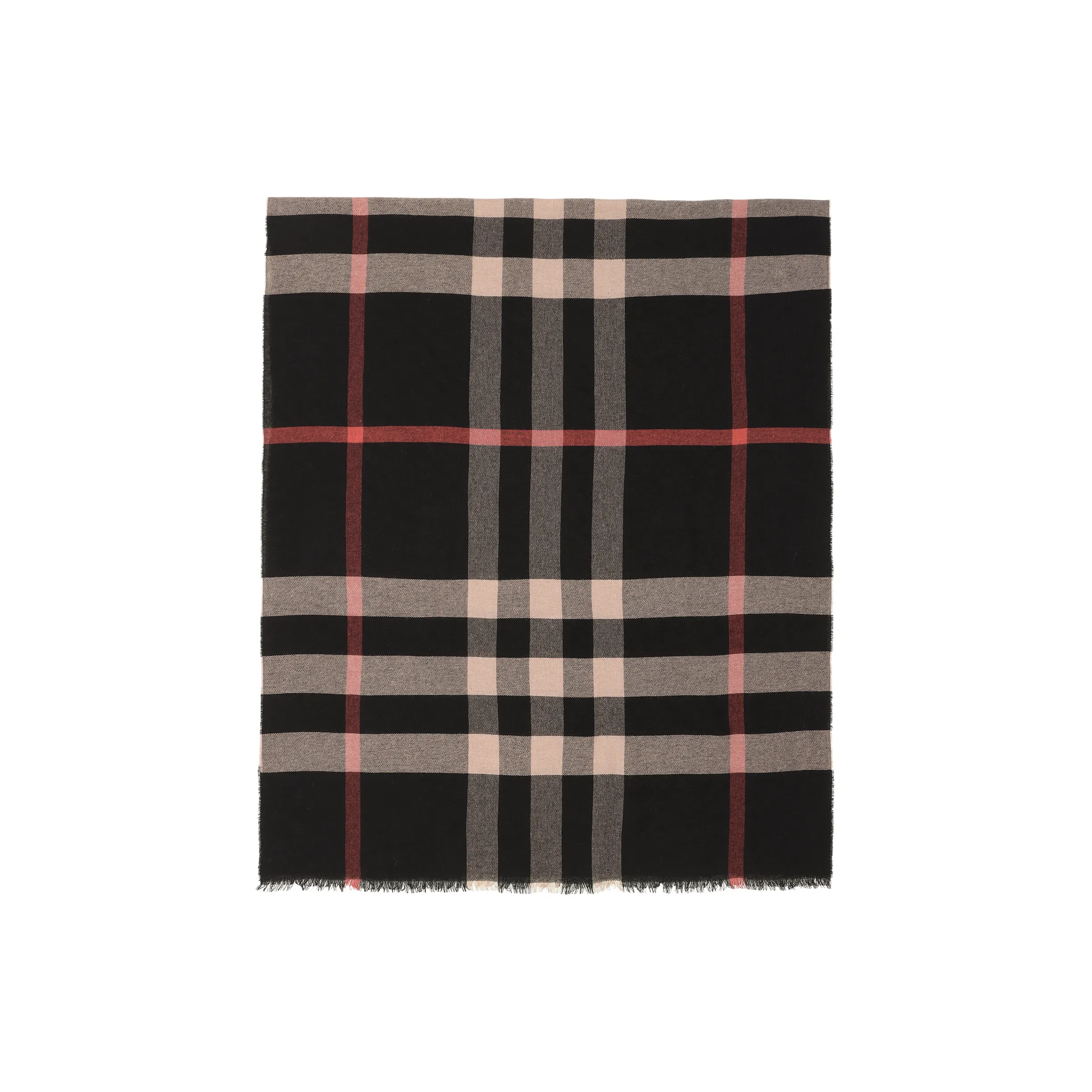 Burberry Knit Scarves Unisex Multicolor