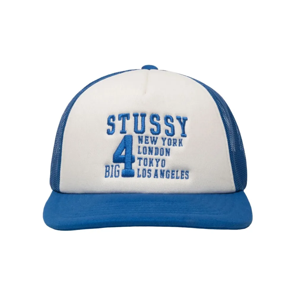 Stussy Trucker Big 4 Snapback