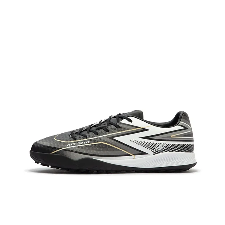 361° Dream Chaser TF Футбольные бутсы Низкий верх Черный Белый Серый Унисекс