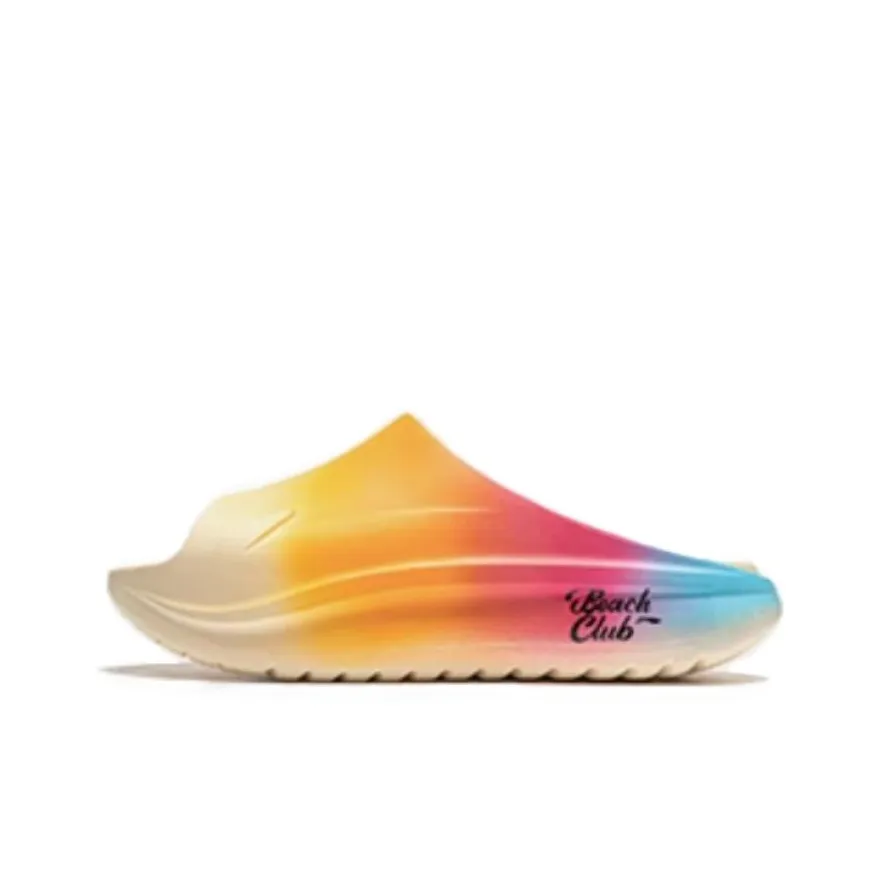 LiNing SOFT SLIPPER Slide Slippers Unisex Yellow Orange
