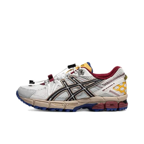 Asics Гель Kahana 8 Беговые кроссовки Низкие Белые черные желтые Женские