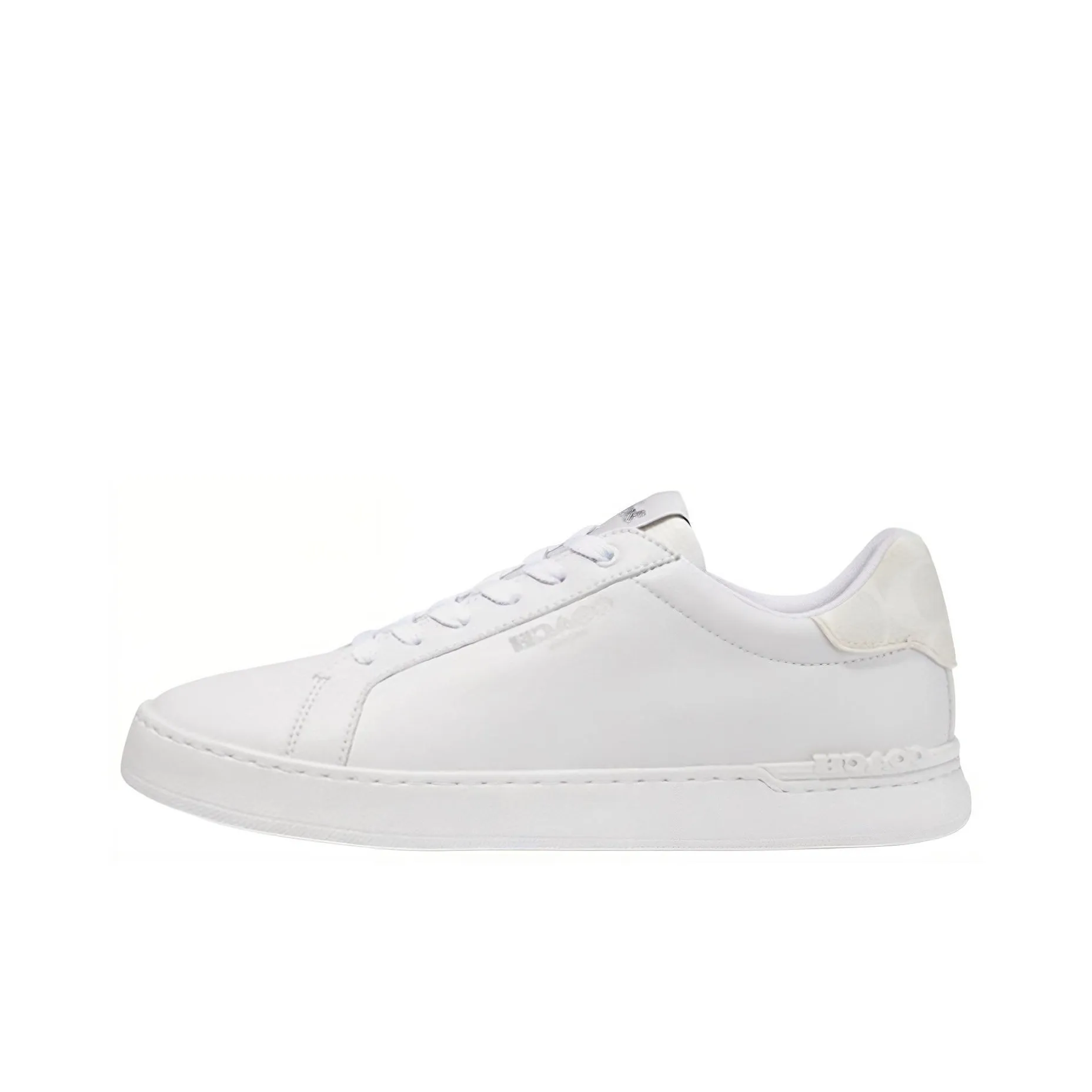 COACH Clip Low Top Skateboard Shoes Men's White