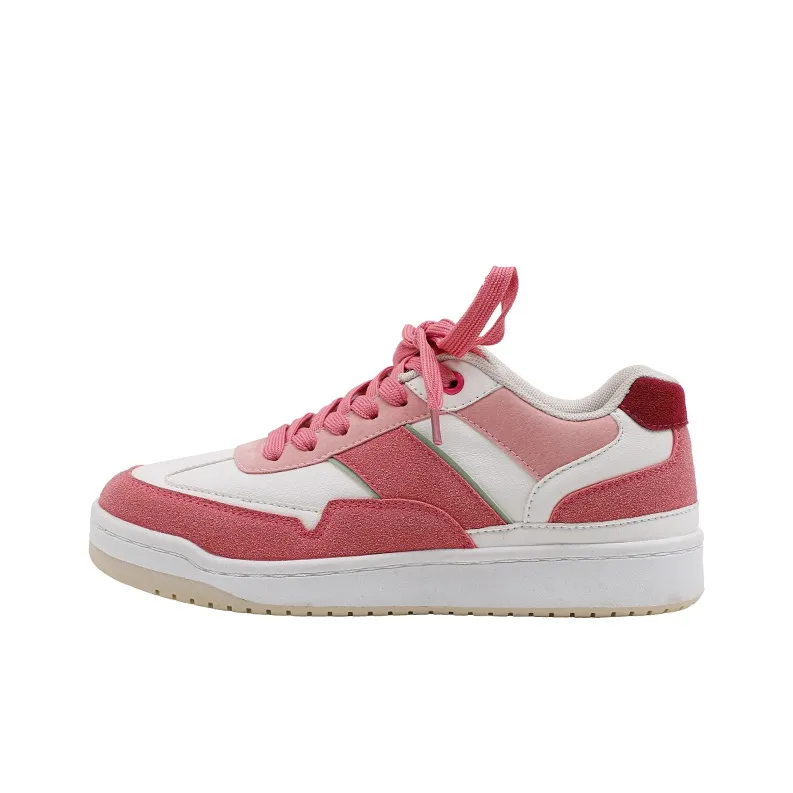 MINGKUANG Street Trend Dopamine Dressing Multicolor Anti-Slip Wear-Resistant Low-Top Skateboard Shoes Women's